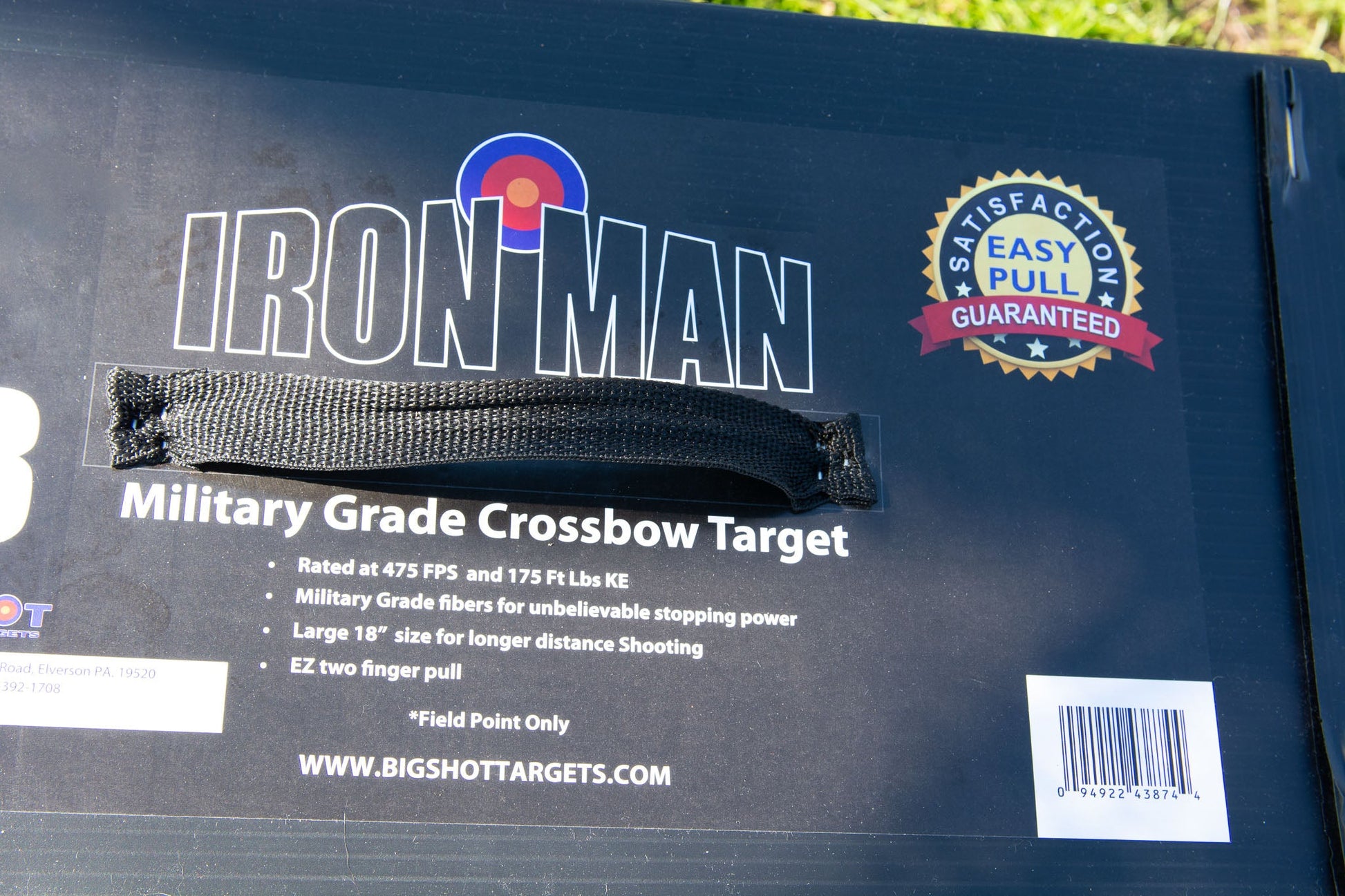 Iron Man 18'' High Kinetic Energy Crossbow Target - Vanguard Outdoors