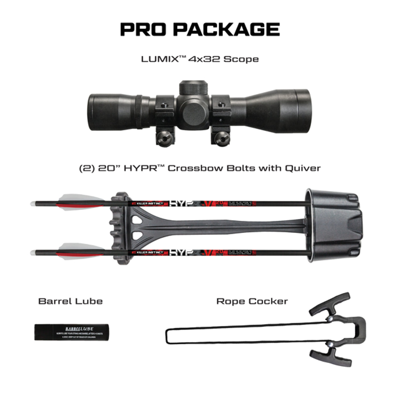 LETHAL 405 HD CROSSBOW KIT