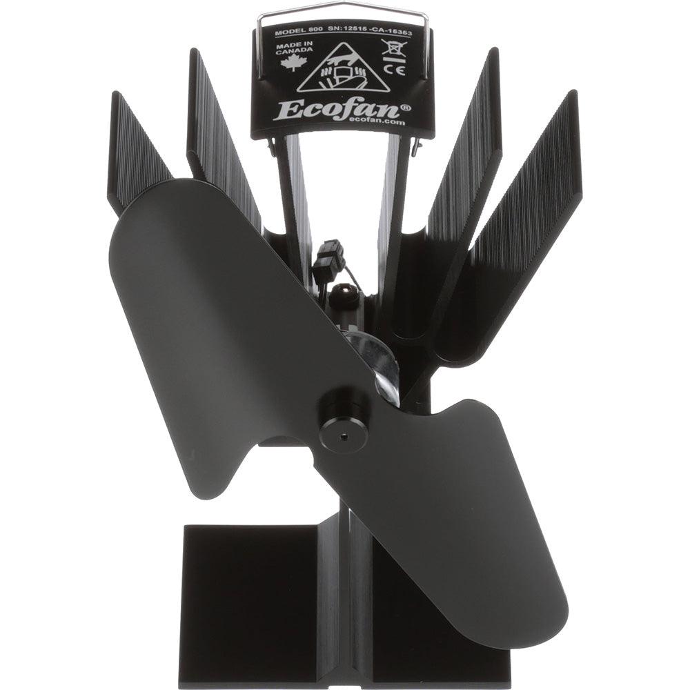 Ecofan by Caframo Original Heat Powered Stove Fan - Black Blade