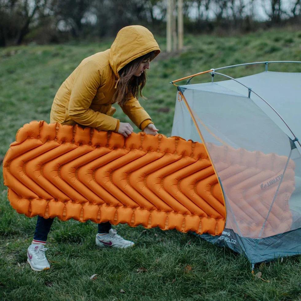 Insulated Static V Lite Sleeping Pad - Mango Orange