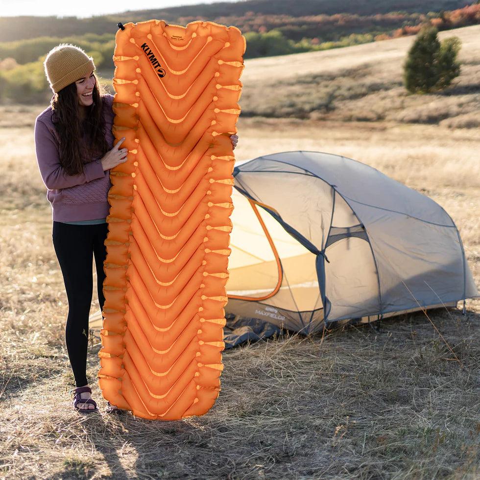 Insulated Static V Lite Sleeping Pad - Mango Orange