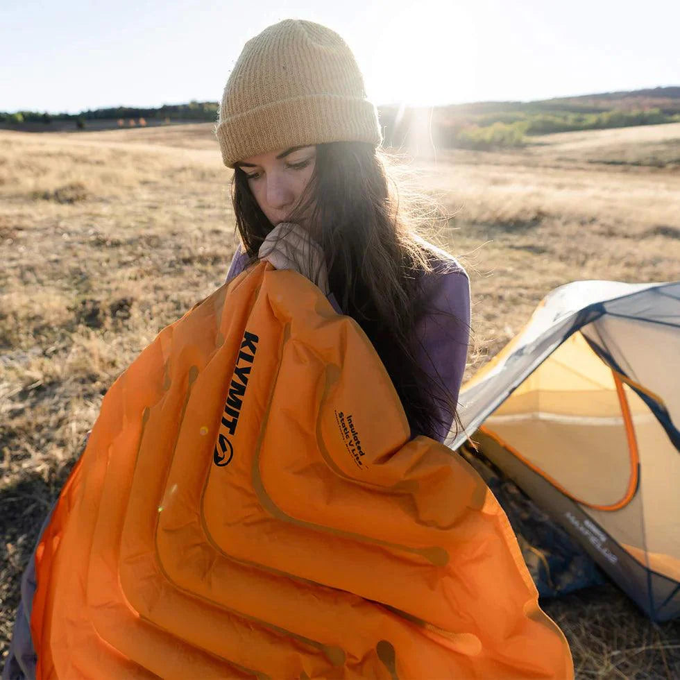 Insulated Static V Lite Sleeping Pad - Mango Orange