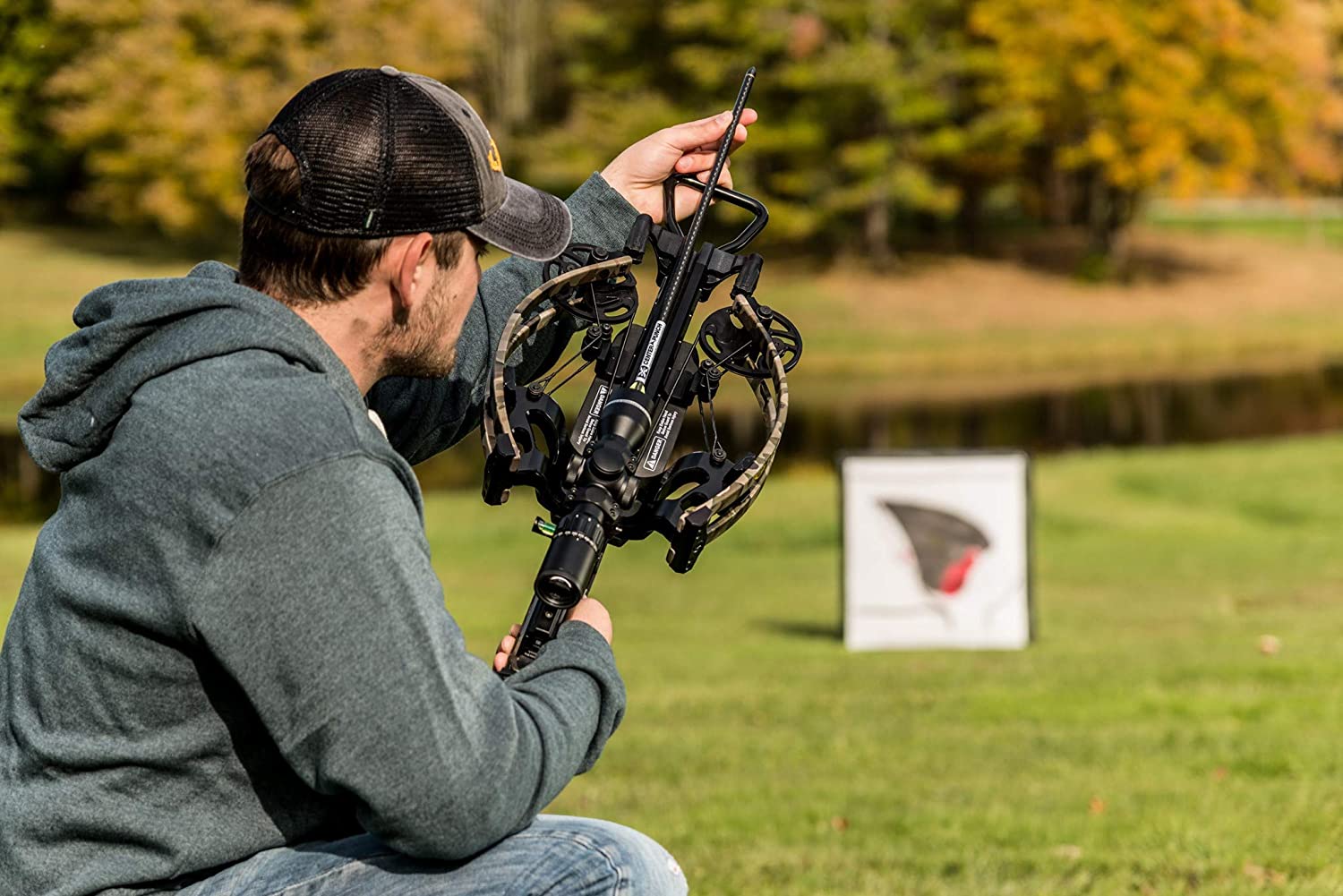 Iron Man 18'' High Kinetic Energy Crossbow Target - Vanguard Outdoors