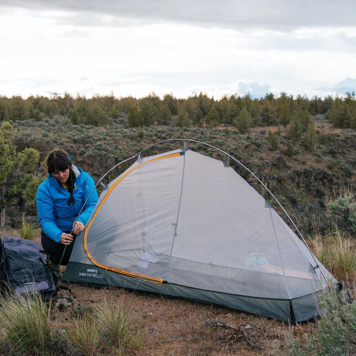 Maxfield 2 Tent - Orange/Grey