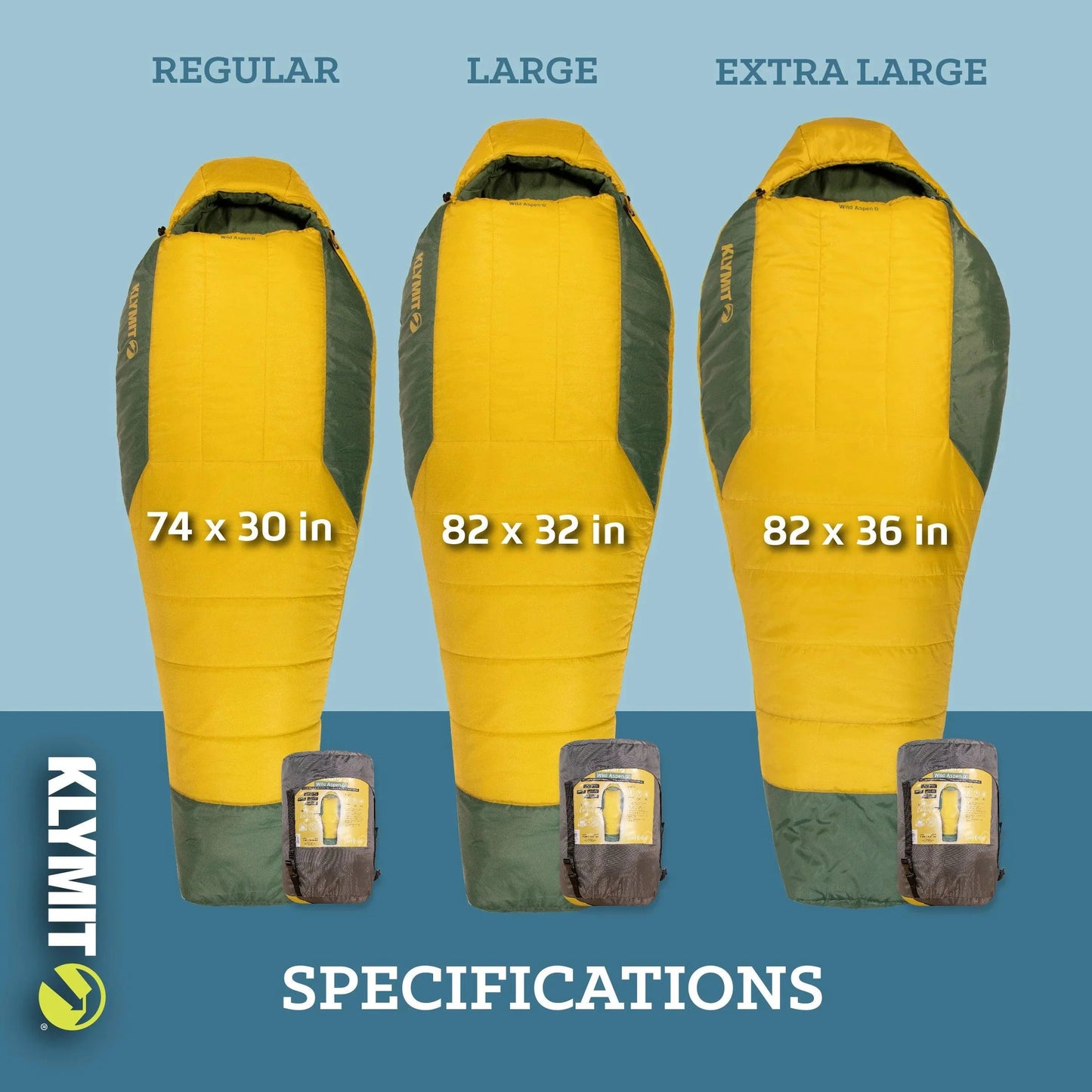 WILD ASPEN 0™ DEGREE SLEEPING BAGS