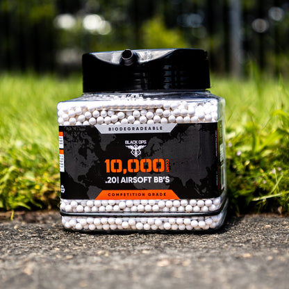 Biodegradable Airsoft 6mm/.20g BBs - 10,000 Count