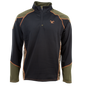 TTC 1/4 Zip Pullover- Black/Strata