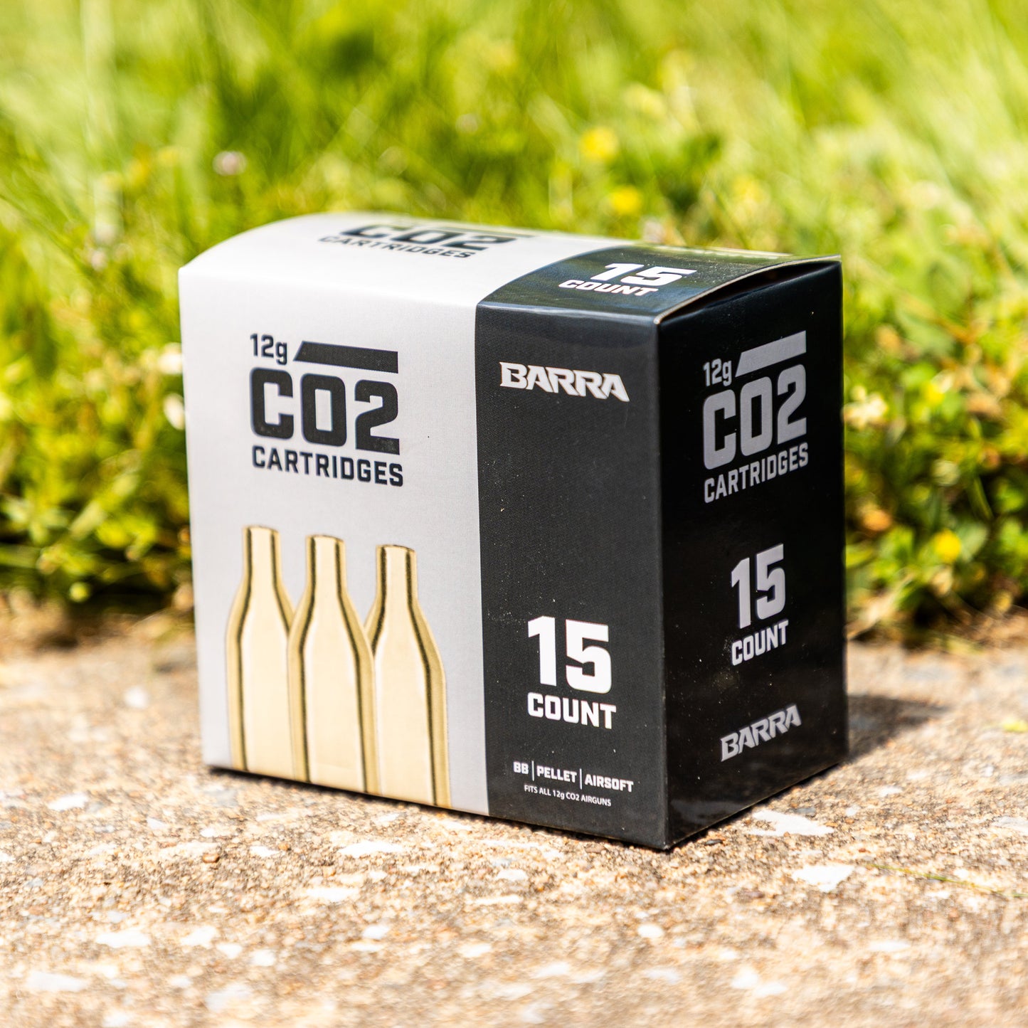 12 Gram CO2 Cartridges - 15 Count