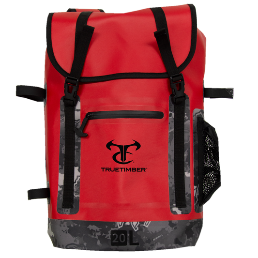 20L Dry Gear Backpack - Red Hot/Viper Urban
