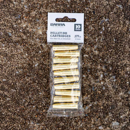 1866 CO2 Rifle & Schofield Revolver .177 Caliber Pellet Cartridges - 10 Count