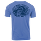 Marina Blue Fishing Tee