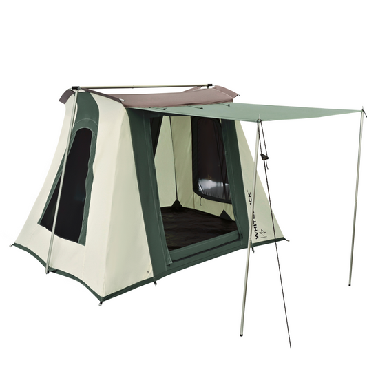 USED - 7'x9' Prota Canvas Cabin Tent, Deluxe