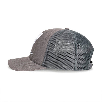 Puff Embroidered Mesh Hat