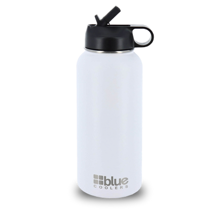 Drinkware - 32 oz. Steel Double-wall Vacuum Insulated Flask (Flip Top Lid)