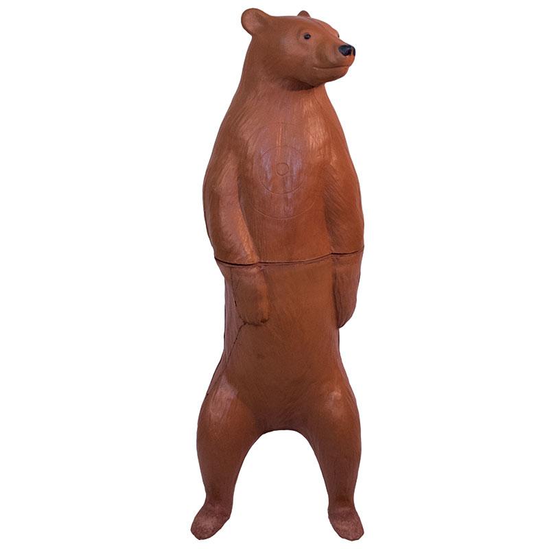 Real Wild 3D Standing Brown Bear Archery Target with EZ Pull Foam - Vanguard Outdoors