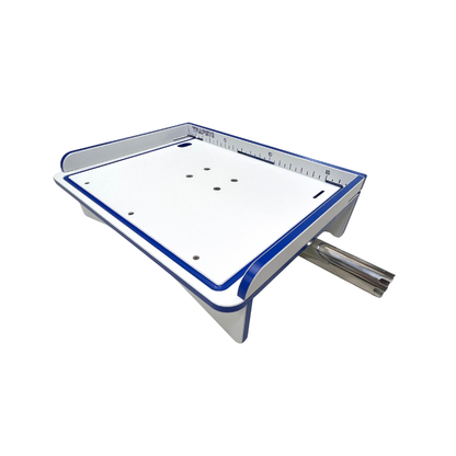 Premium Rod Mount 18" or 33" Raised Fillet Table – 3-in-1 Bait & Fish Station | Fits Rod Holders, Buckets & Flat Surfaces | Marine-Grade HDPE | Ruler, Juice Groove, Knife & Tool Slots