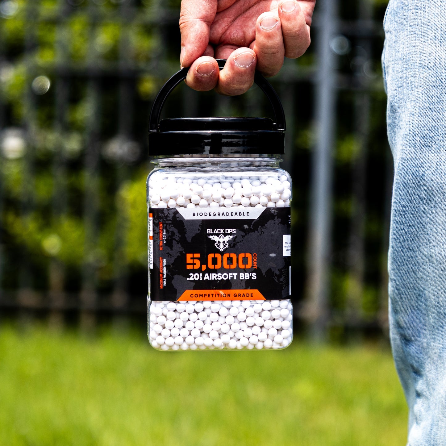 Biodegradable Airsoft 6mm/.20g BBs - 5,000 Count