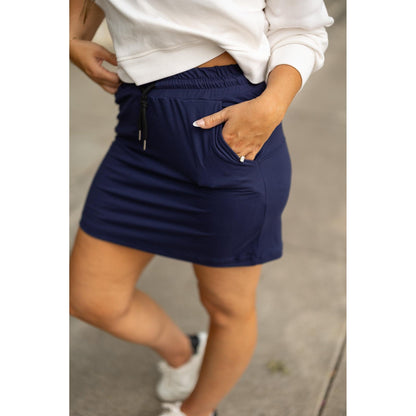 Naomi NAVY Jogger Skirt