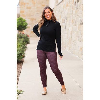 Wren - Plaid Leggings