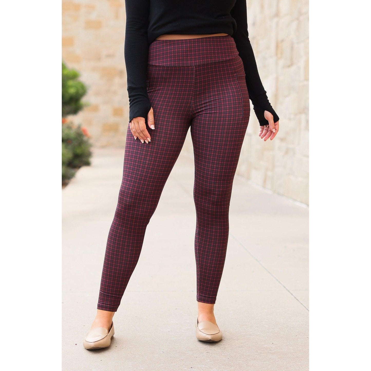 Wren - Plaid Leggings