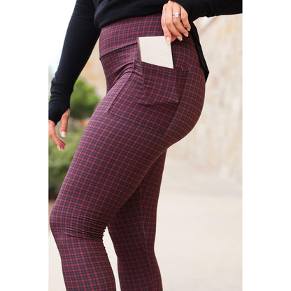 Wren - Plaid Leggings