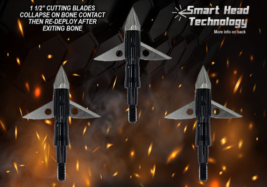 APOLLO 100 GRAIN BROADHEADS (3 PACK)(FORMERLY HERA)