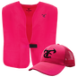 Blaze Pink Vest/Hat Set