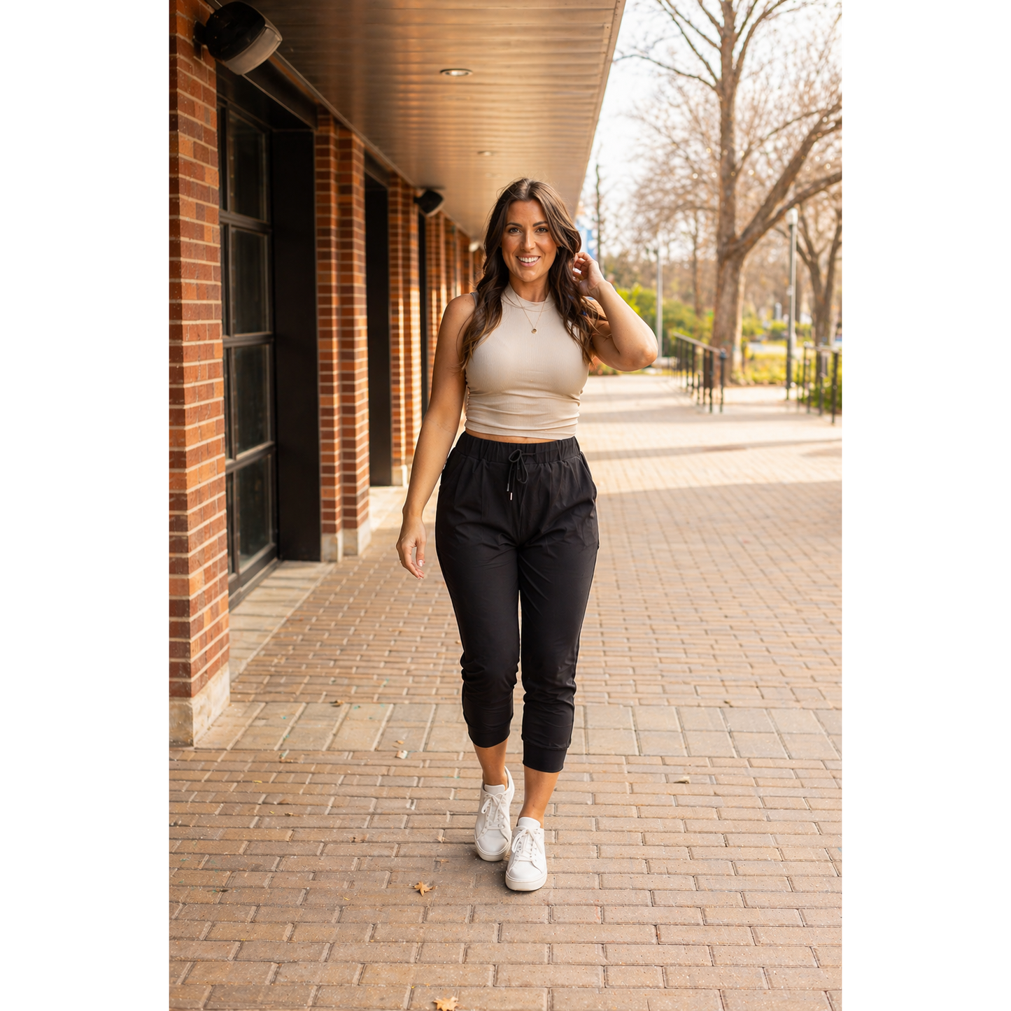 Sierra - Cropped Joggers
