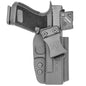 IWB Holster fits: Glock 17 19 19X 26 31 32 33 34 45 47 49