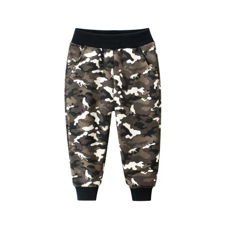 Boys Active Camo Pants