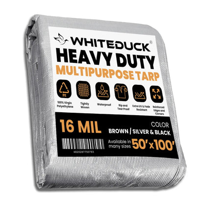 50' x 100' Super Heavy Duty Poly Tarp