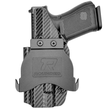 Paddle Holster fits: Glock 17 19 19X 26 31 32 33 34 45 47 49