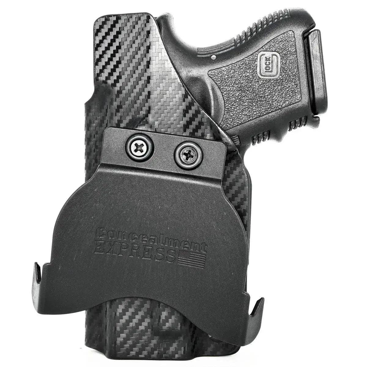 Paddle Holster fits: Glock 26 27 33