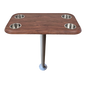 Boat Table Set - 6" Floor Plate System (6 colors)