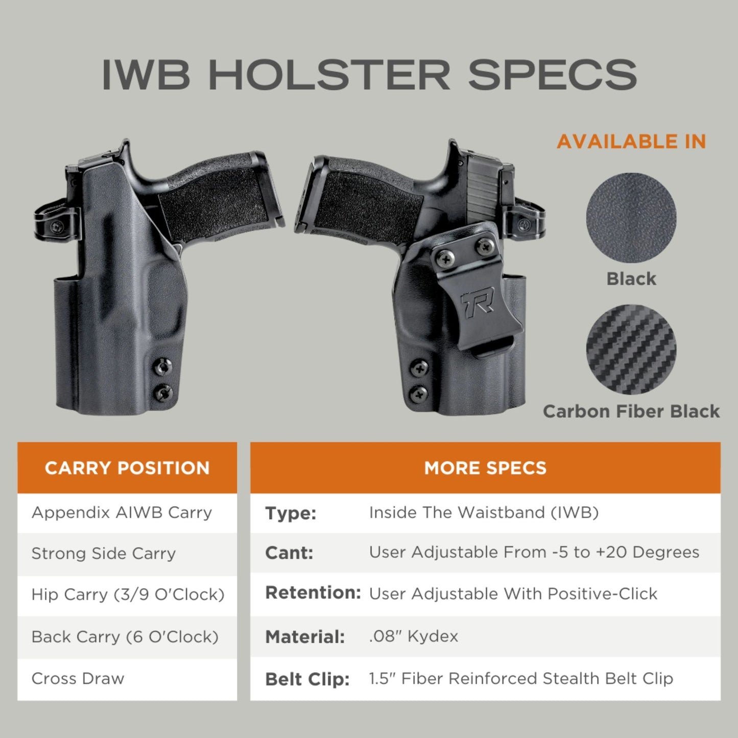 Taurus TS9 IWB Holster
