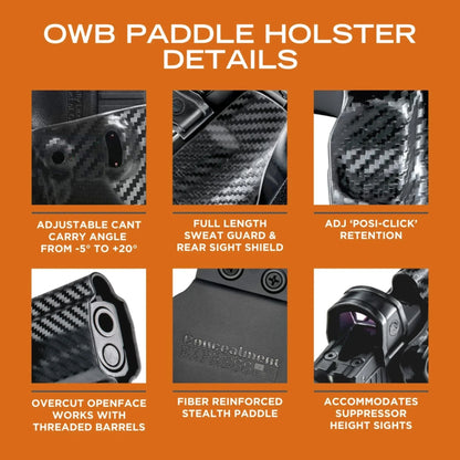 SAR FIREARMS SAR9 SC GEN3 Paddle Holster