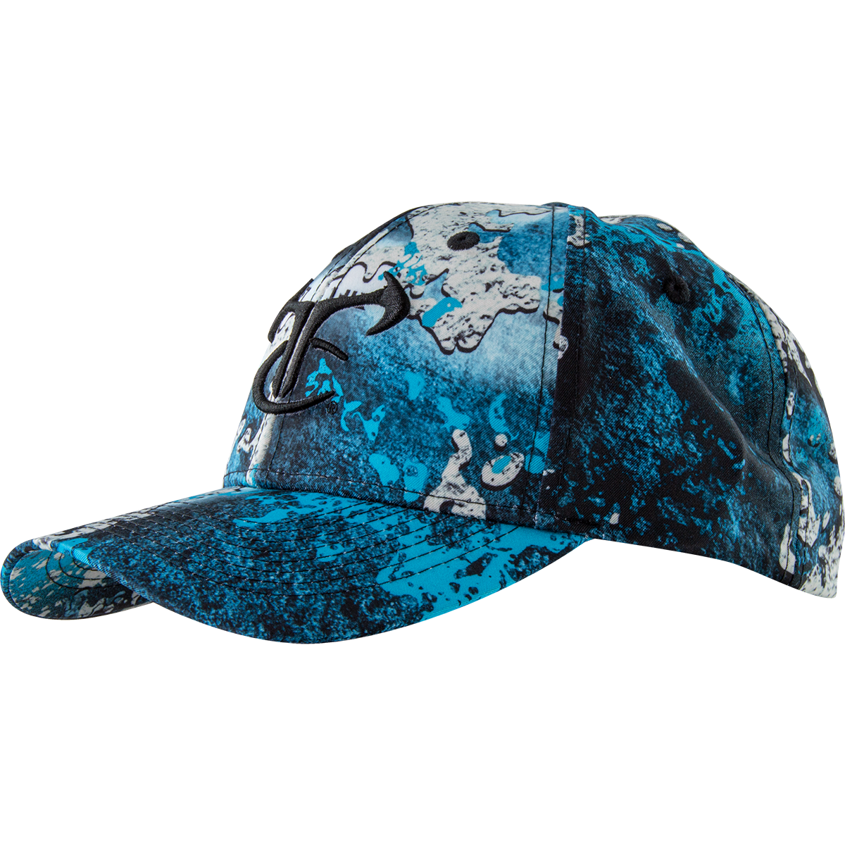 Rift/Jet Black Performance Logo Cap