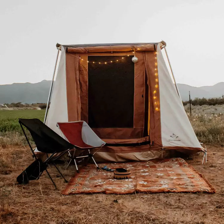 USED - 7'x9' Prota Canvas Cabin Tent, Deluxe