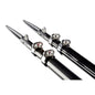 C.E. Smith Gen3 Center Rigger Pole - Black - 2-Section - 12