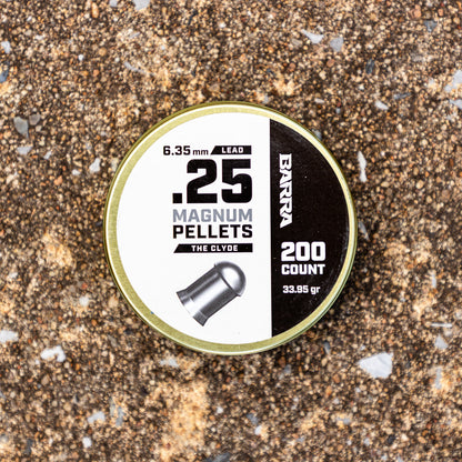 Clyde Heavy .25 Caliber Pellets - 200 Count