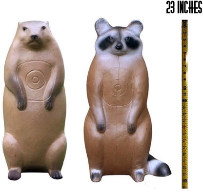 Pro Hunter Raccoon And Groundhog Combo Pack Archery Targets - Vanguard Outdoors