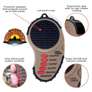 Cass Creek Ergo Electronic Predator Call - Vanguard Outdoors