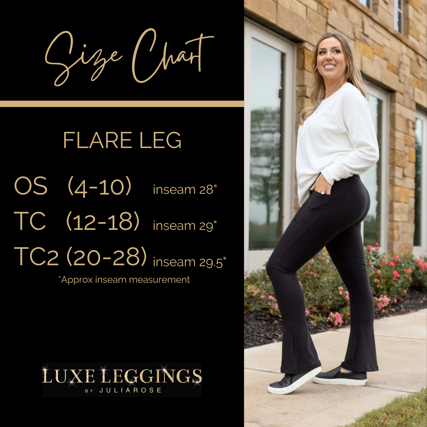 Reese  Purple Flare Leggings
