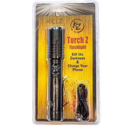 KILLZ TORCH Z FLASHLIGHT / CHARGING POWER STATION COMBO