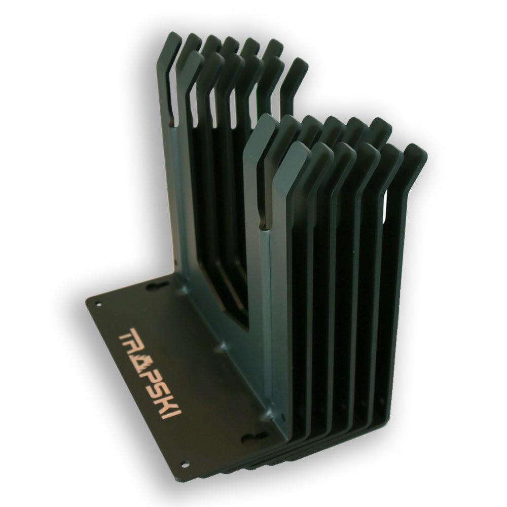 Garage Wall Rack Organizer for Yard Tools, Gear & Equipment, Skis or Snowboard by Bindings