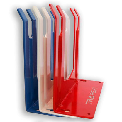 Garage Wall Rack Organizer for Yard Tools, Gear & Equipment, Skis or Snowboard by Bindings