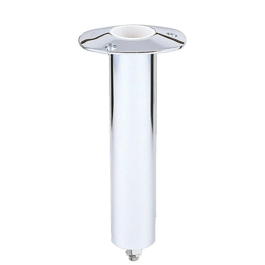 Lee's 0 Degree Stainless Steel Swivel Base Flush Mount Rod Holder 2.25" OD X 10.5" Tube