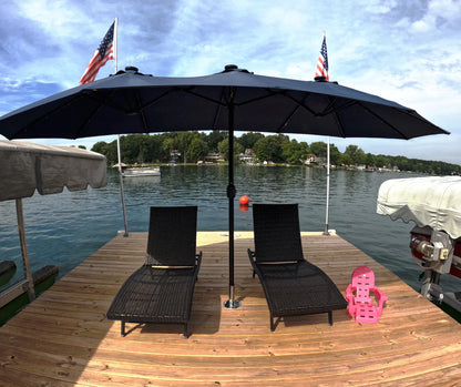 Breezelock™ Dock & Boat Flag/Umbrella Stand - Stainless Steel Umbrella Stand