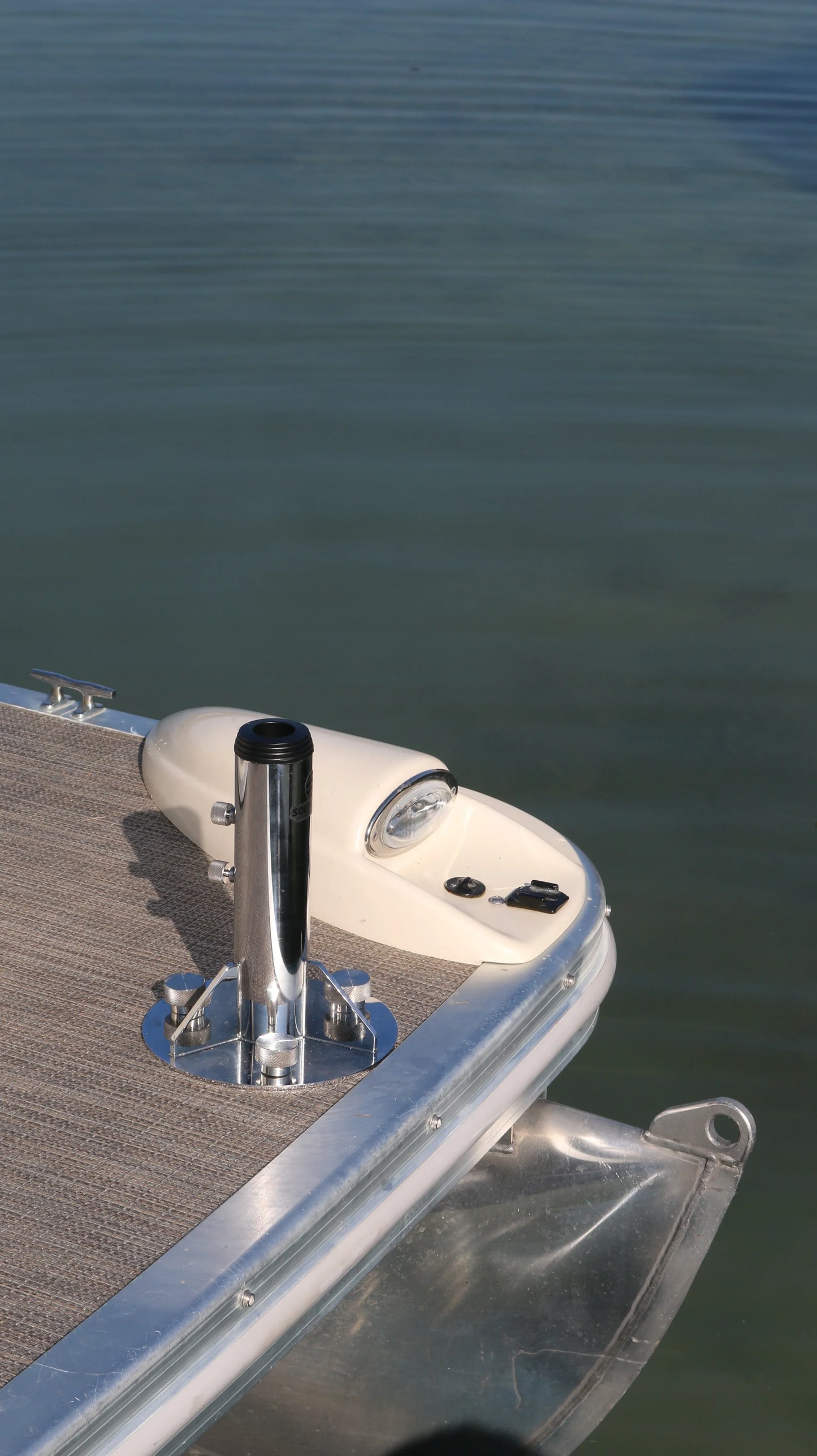 Breezelock™ Dock & Boat Flag/Umbrella Stand - Stainless Steel Umbrella Stand