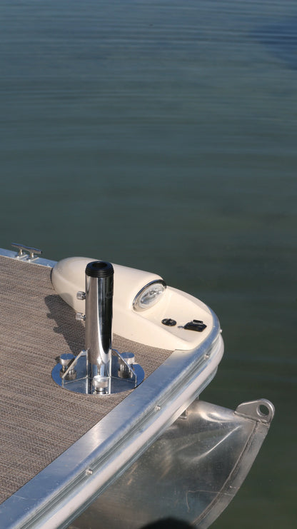 Breezelock™ Dock & Boat Flag/Umbrella Stand - Stainless Steel Umbrella Stand